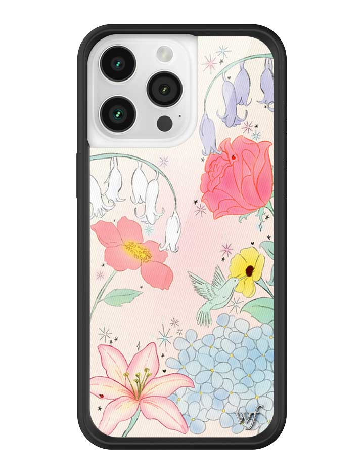 Wildflower iPhone case 15 Pro Max Bluebelle Dreams Flowers Cute