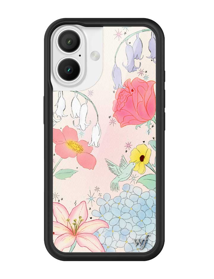 Wildflower iPhone case 16 Bluebelle Dreams Flowers Cute