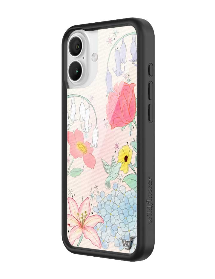 Wildflower iPhone case 16 Plus Bluebelle Dreams Flowers Cute