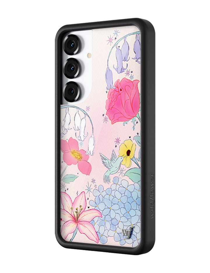 Wildflower Galaxy S25 case Plus Bluebelle Dreams cute