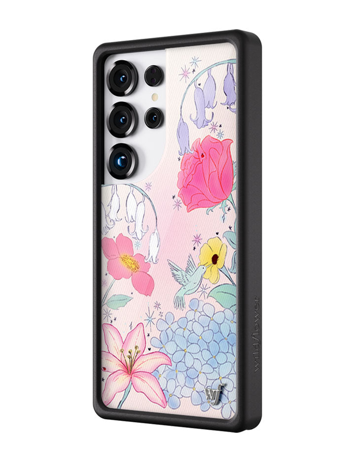 Wildflower Galaxy S25 case Ultra Bluebelle Dreams cute