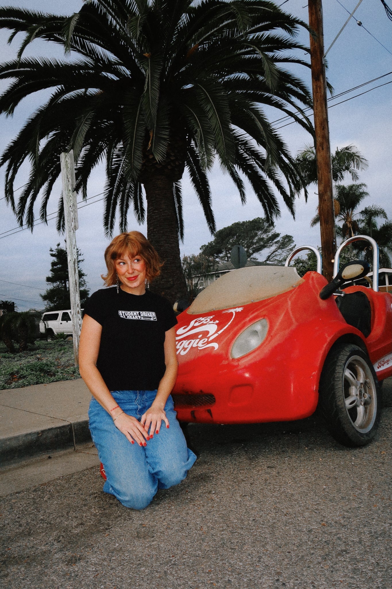 Elizabeth Bay - Student Driver At Heart | Baby Tee -