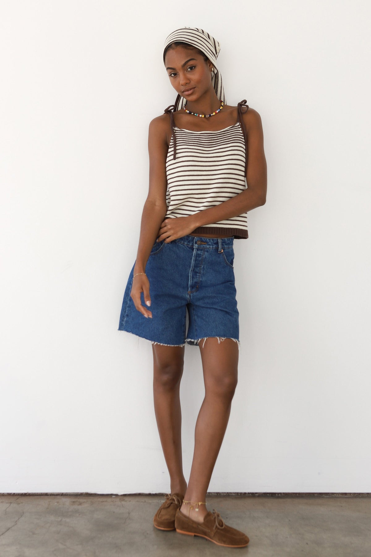 Beatriz Shoulder Tie Tank