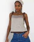 Beatriz Shoulder Tie Tank