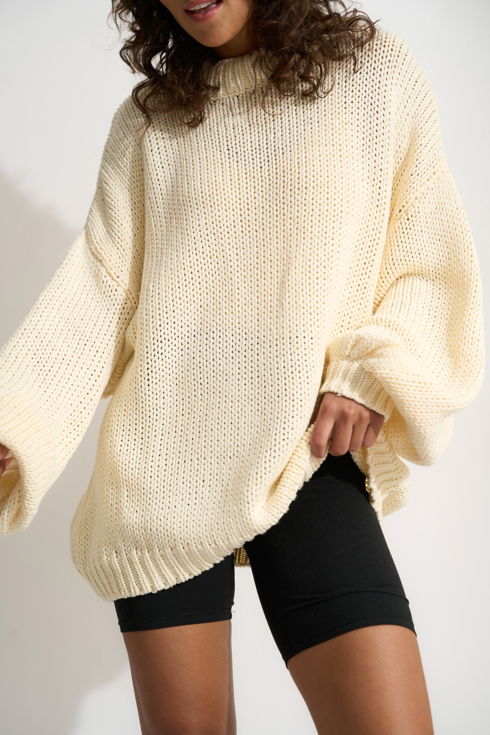 Callahan Knitwear - Bellamy Pullover - Swan -
