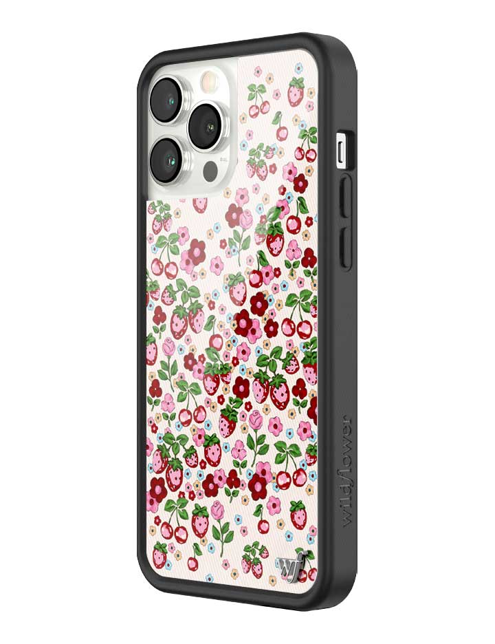 Wildflower iPhone case 13 Pro Max Berry World Berries Cute