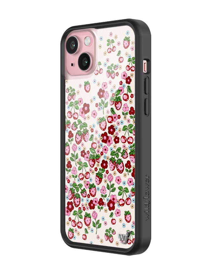 Wildflower iPhone case 15 Plus Berry World Berries Cute