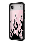 Wildflower iPhone case Air Flames Pink Black Cute