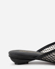 Intentionally Blank - Bibi Rhinestone Mesh Mule -