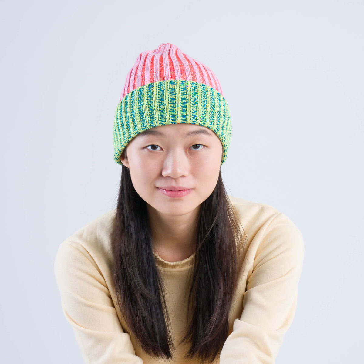 Verloop - Big Stripe Beanie -