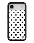 Wildflower iPhone case Air Polka Dot White Black Cute