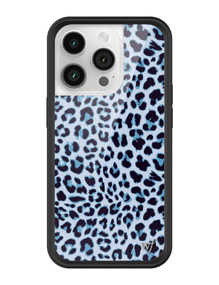 Wildflower - Meow - Blue iPhone Case - iPhone 14 Pro