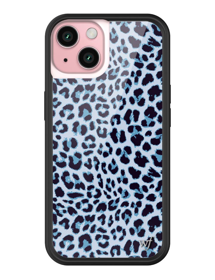 Wildflower - Meow - Blue iPhone Case - iPhone 15