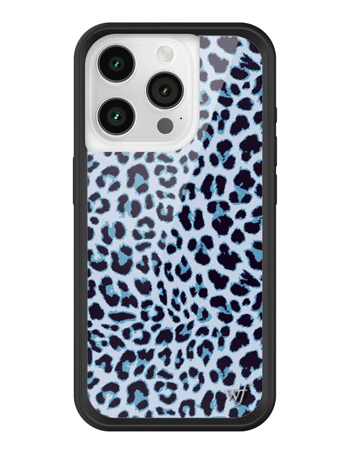 Wildflower - Meow - Blue iPhone Case - iPhone 15 Pro