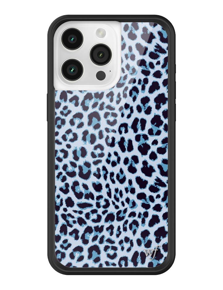 Wildflower - Meow - Blue iPhone Case - iPhone 15 Pro Max
