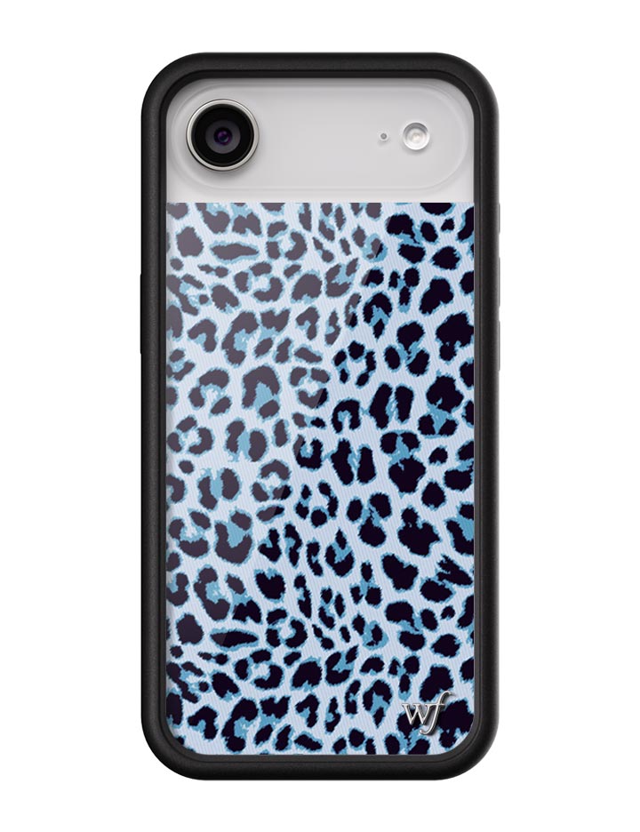 Wildflower - Meow - Blue iPhone Case -