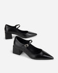 Intentionally Blank - Bond Leather Mary Jane Heel -