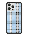 Wildflower - Plaid - Blue iPhone Case - iPhone 16 Pro Max