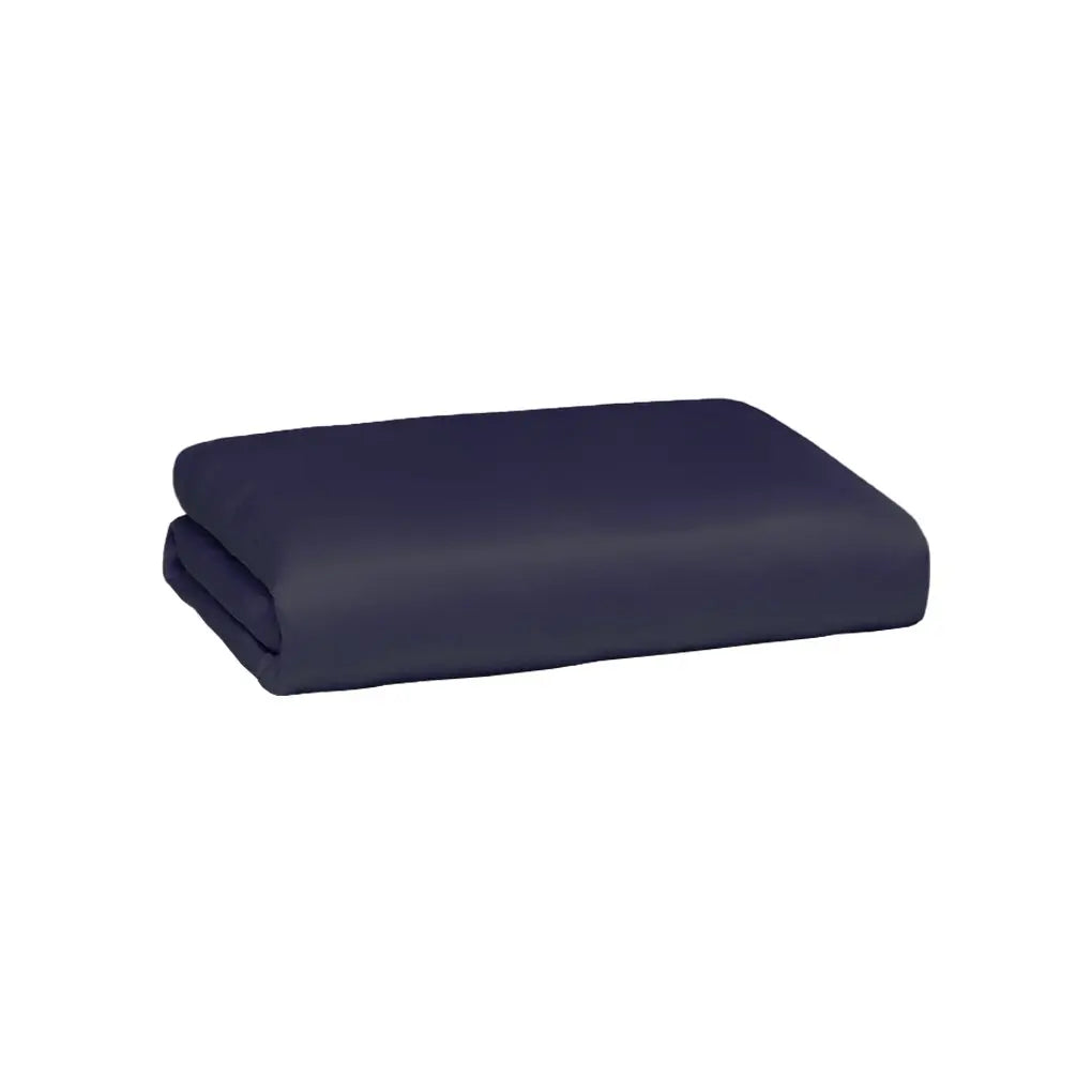 ettitude - CleanBamboo® Signature Sateen Crib &amp; Toddler Fitted Sheet - Ocean Blue Crib
