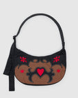 Baggu - Medium Nylon Crescent Bag - Western Appliqué -
