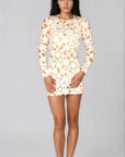 Tyler McGillivary - Barry Dress - Off-White Cartoon Cutout -