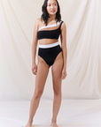 Nomads Swimwear - Current Swim Bottom - Black -