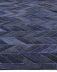 Solo Rugs - Meir Handmade Contemporary Cowhide Area Rug -