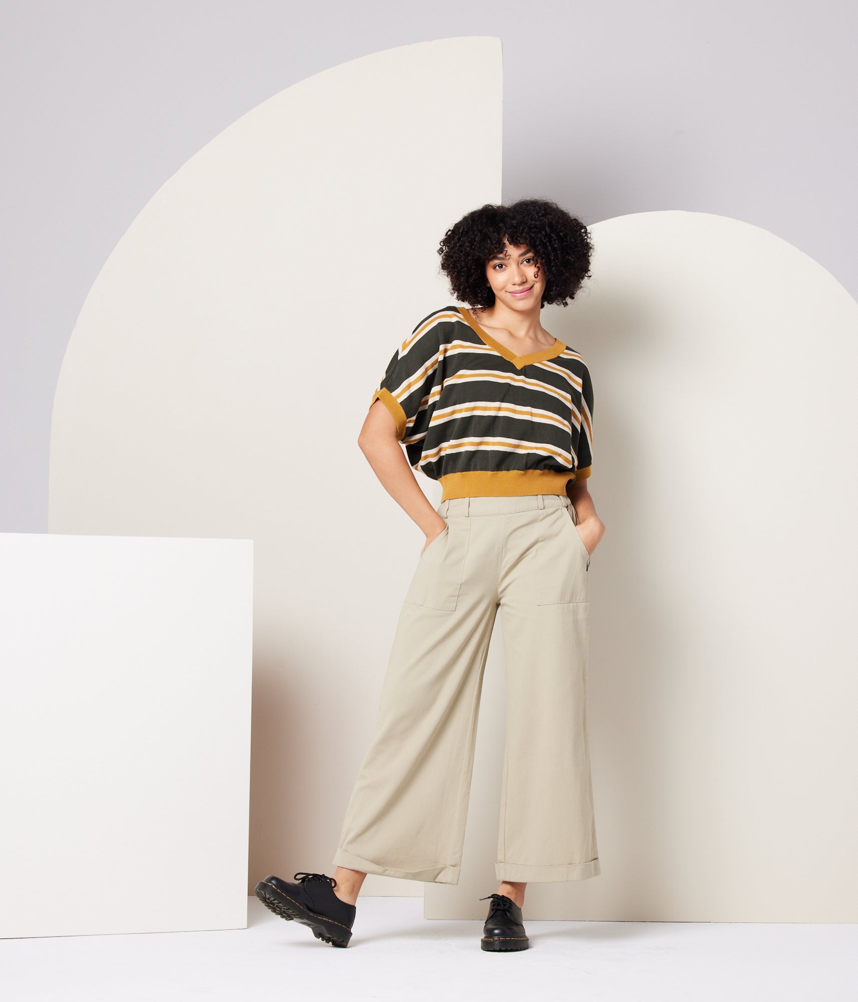 Known Supply - Billie Pant - Khaki Green -
