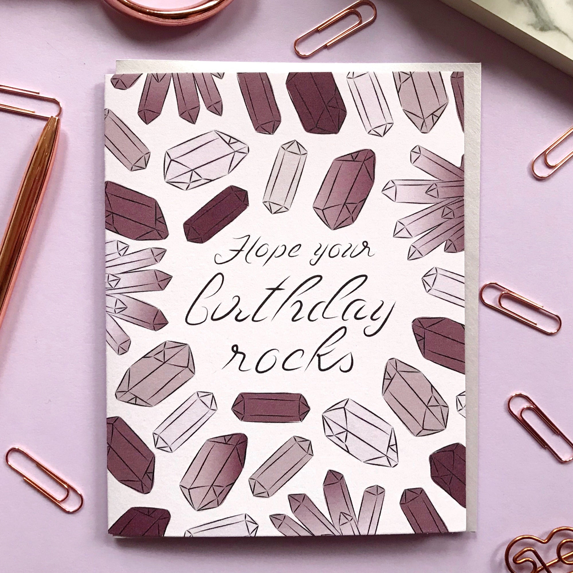 BOSS DOTTY PAPER Co. - Birthday Crystals -