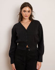 Amelia Barrel Leg Pants - Black