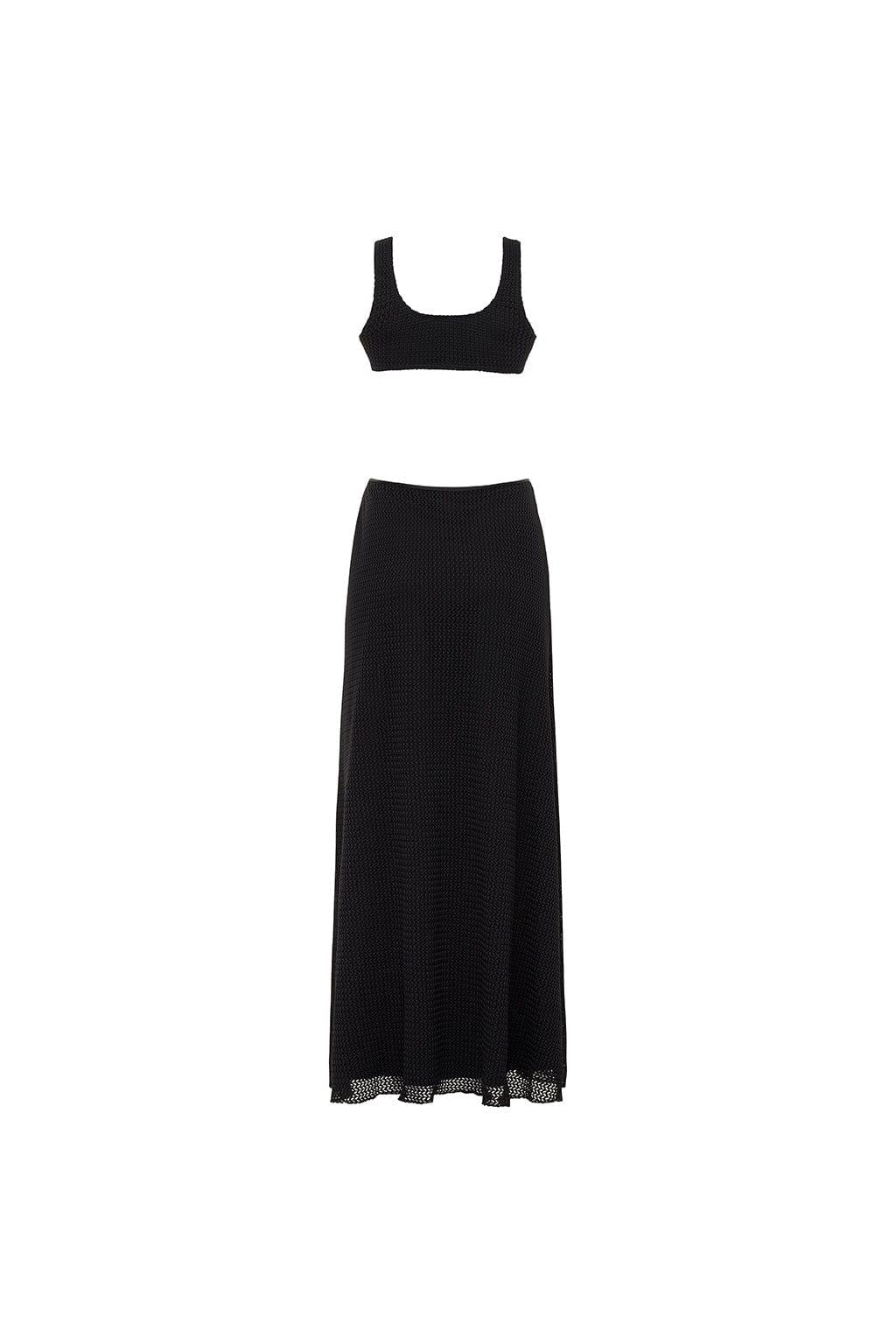 Montce - Black Crochet Ky Dress -