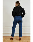 Cleo Jeans in Dark Indigo Denim | Loup