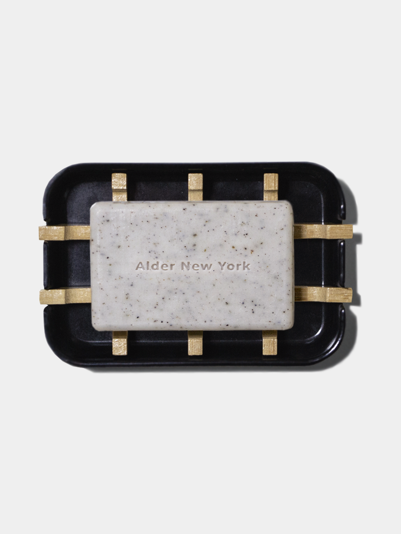 Alder New York - Plant Fiber Soap Dish- Black -