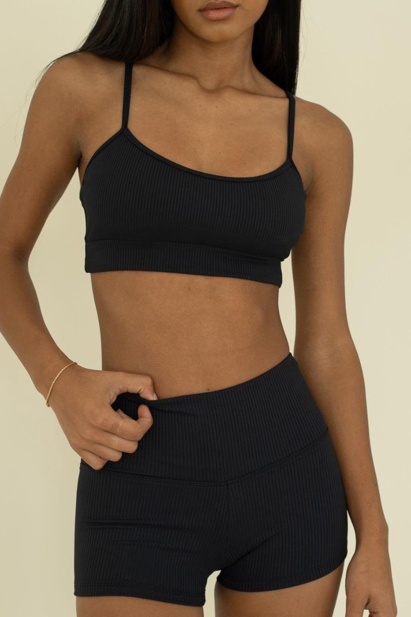 Montce - Black Rib Micro Bike Short -