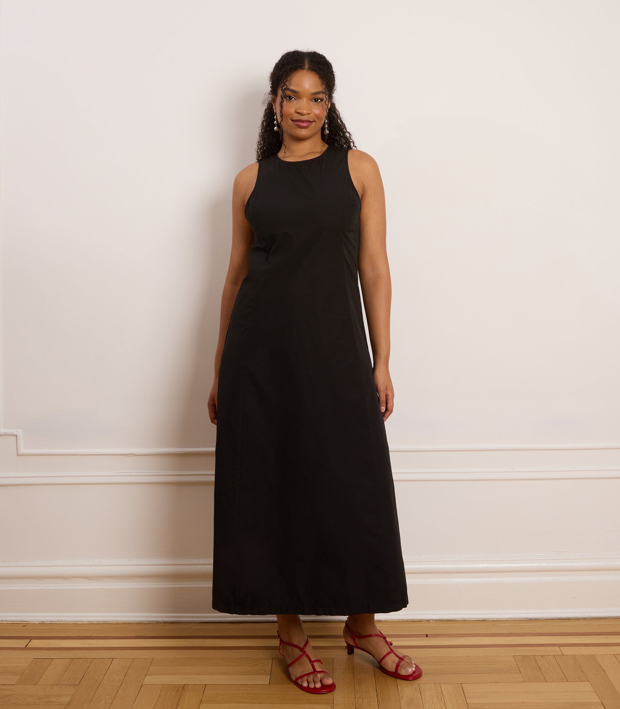 Loup - Tyler Midi Dress - Black -