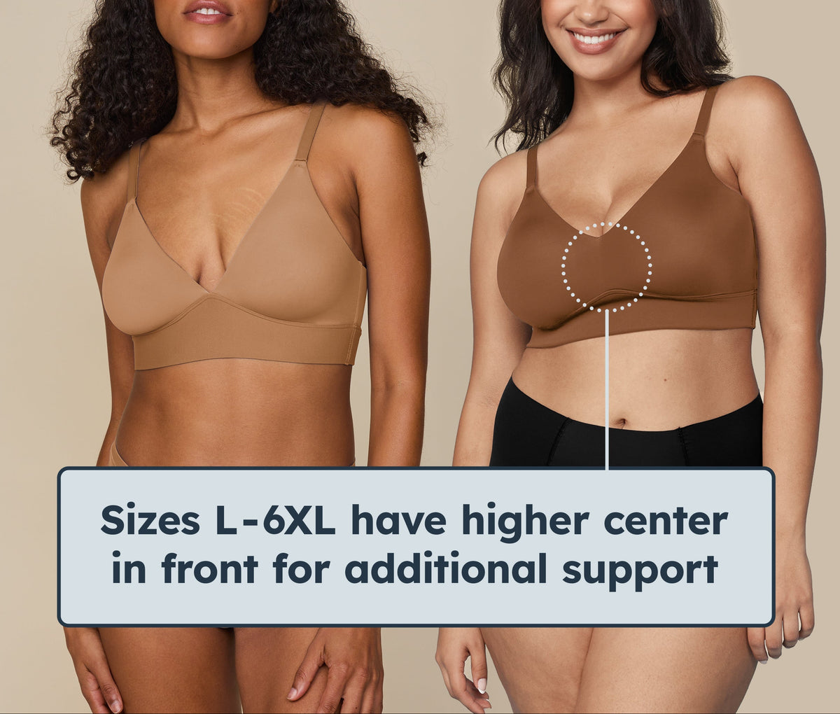 Harper Wilde - Bliss Triangle Bralette - Pink -