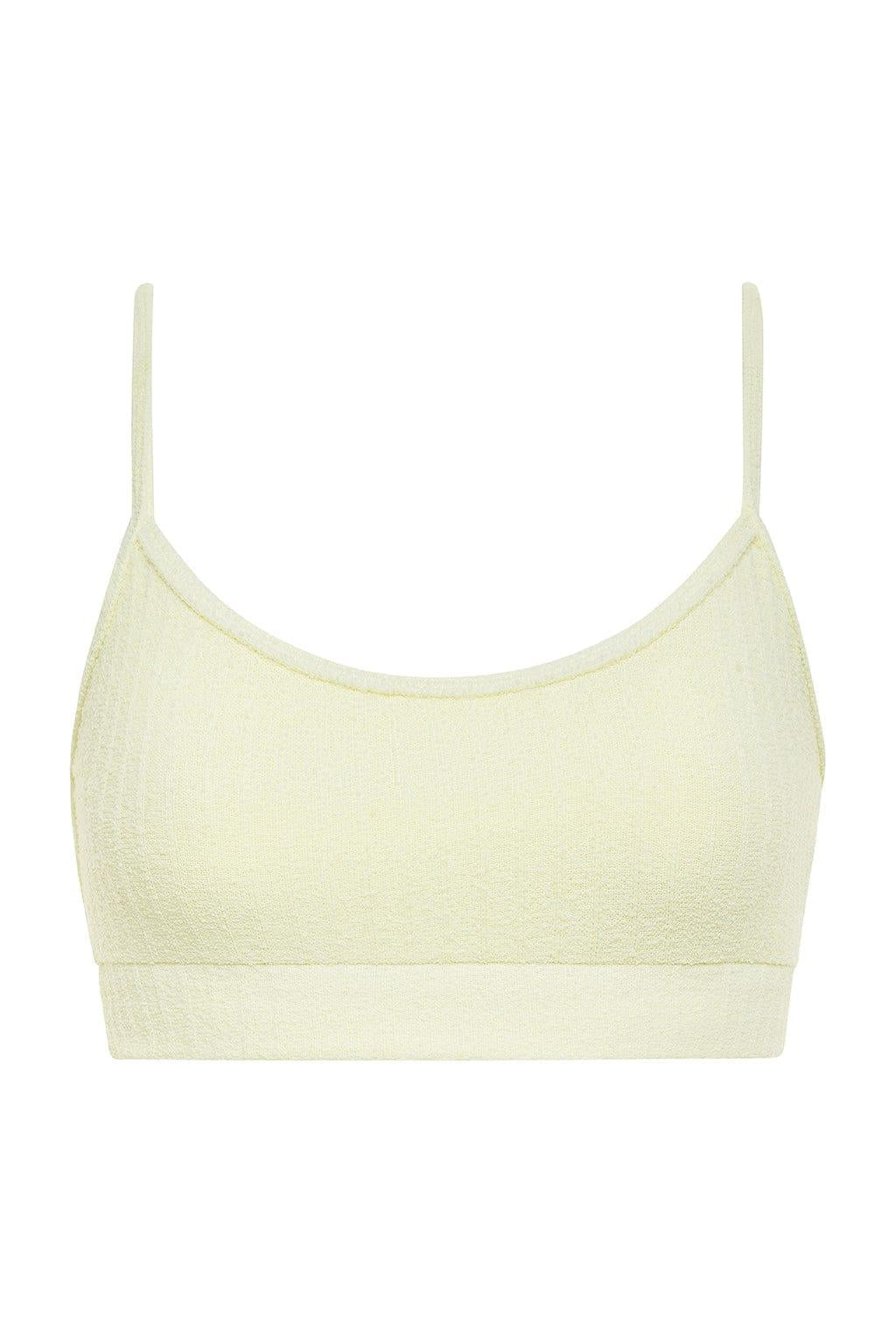 Montce - Buttercream Rib Simple Sport Top -