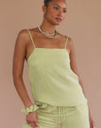 The Drawstring Pant - Tomatillo