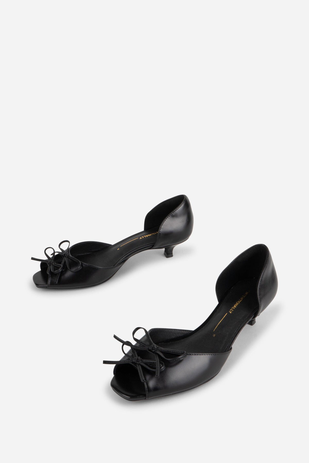 Intentionally Blank - Carol Peep Toe Kitten Heel -