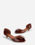 Intentionally Blank - Carol Peep Toe Kitten Heel -