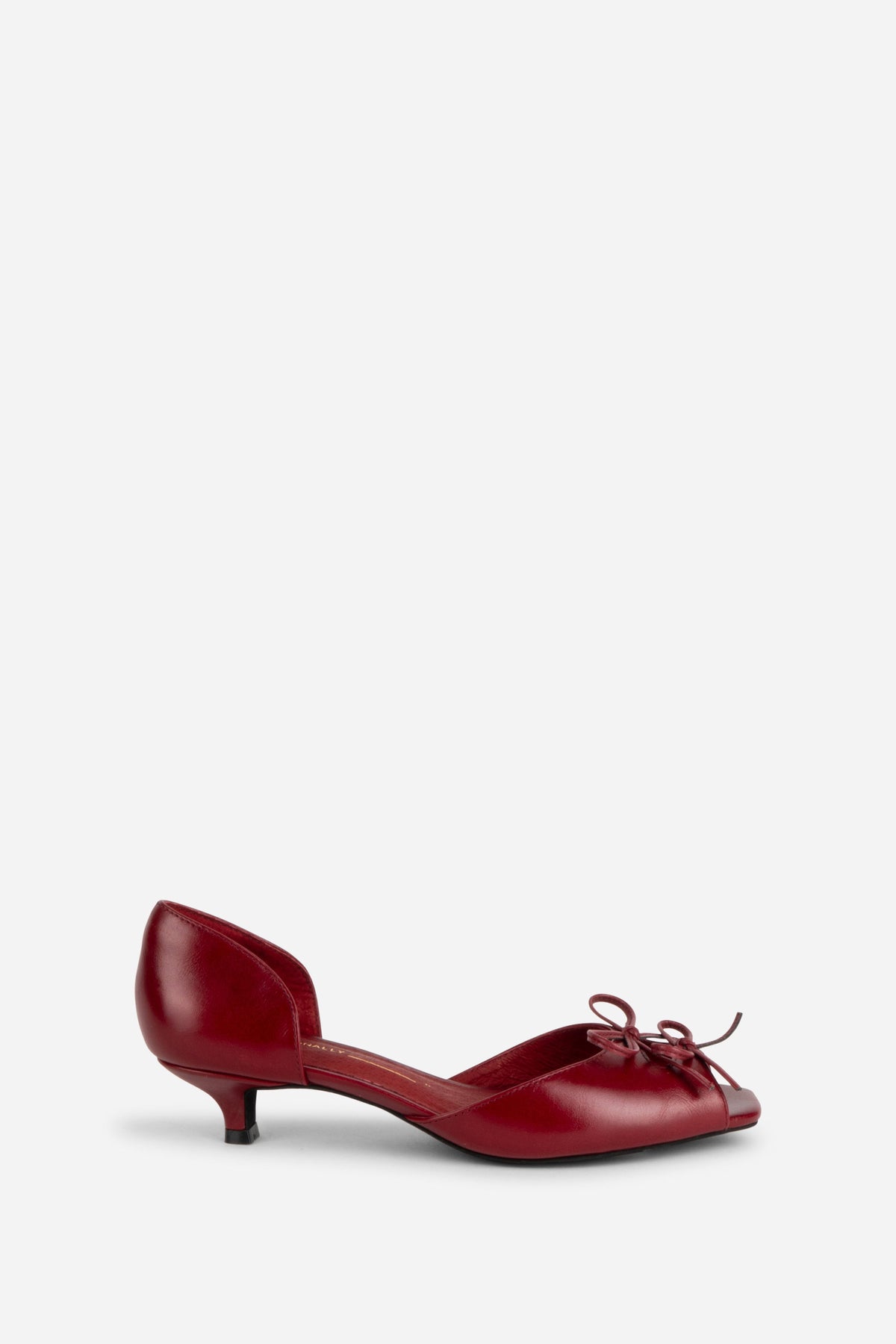 Intentionally Blank - Carol Peep Toe Kitten Heel -