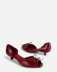 Intentionally Blank - Carol Peep Toe Kitten Heel -
