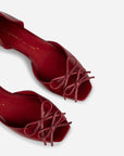 Intentionally Blank - Carol Peep Toe Kitten Heel -