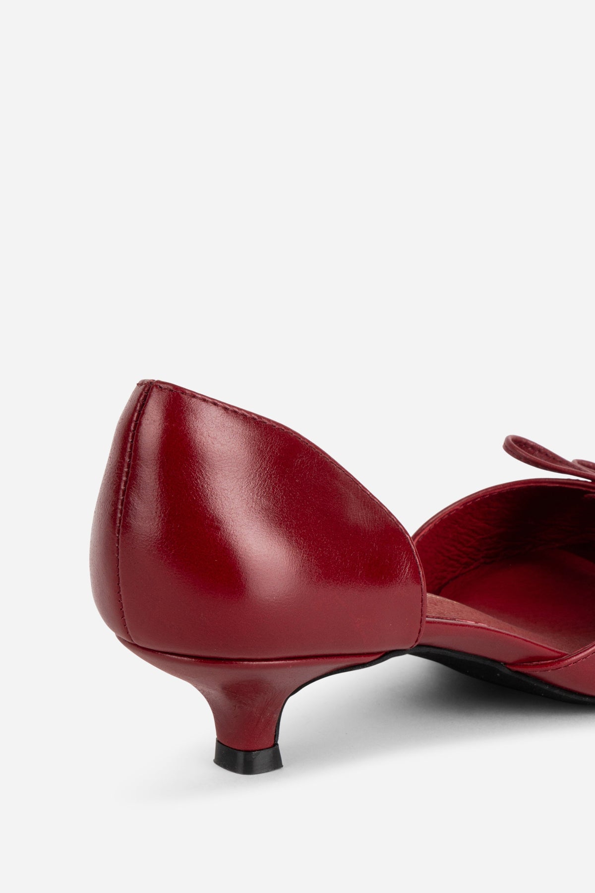 Intentionally Blank - Carol Peep Toe Kitten Heel -