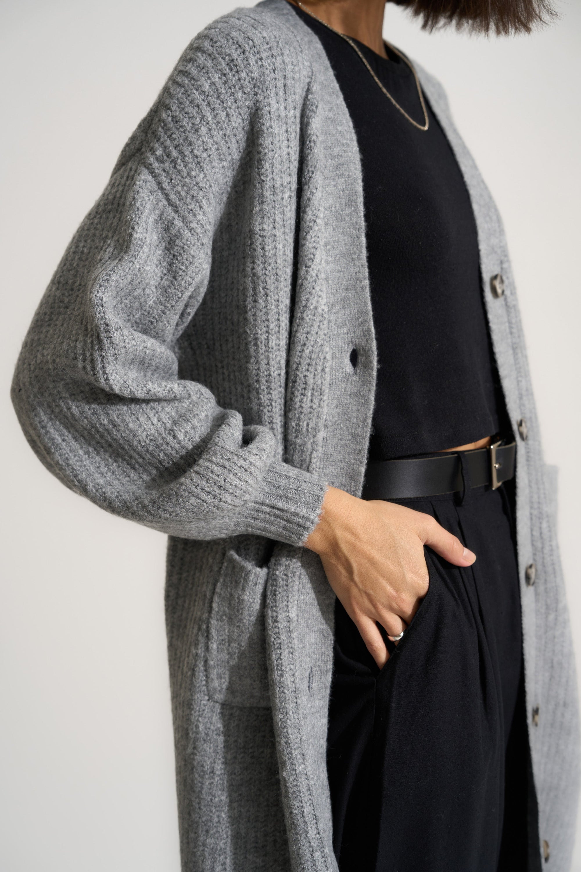 Cassie Duster - Grey