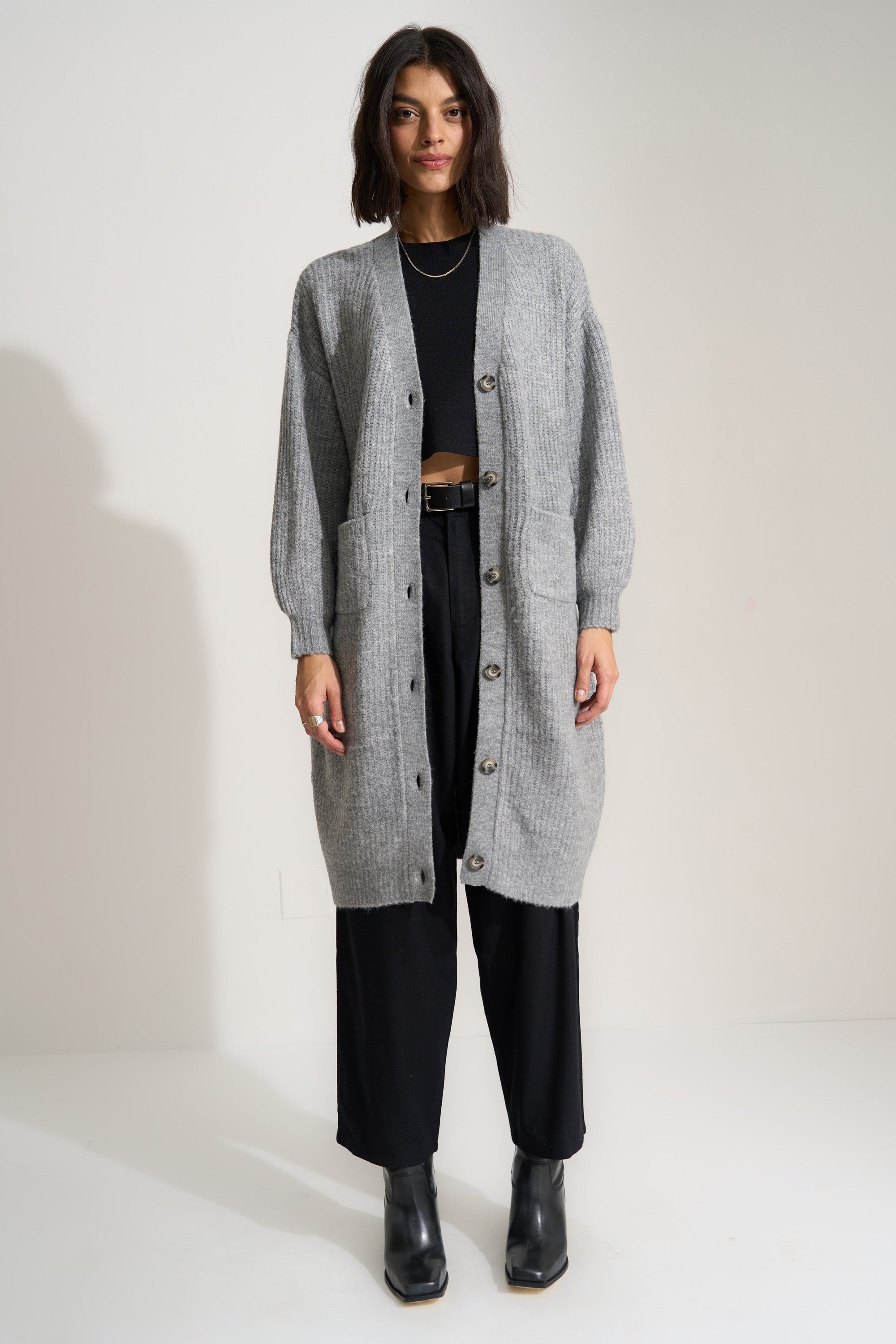 Cassie Duster - Grey