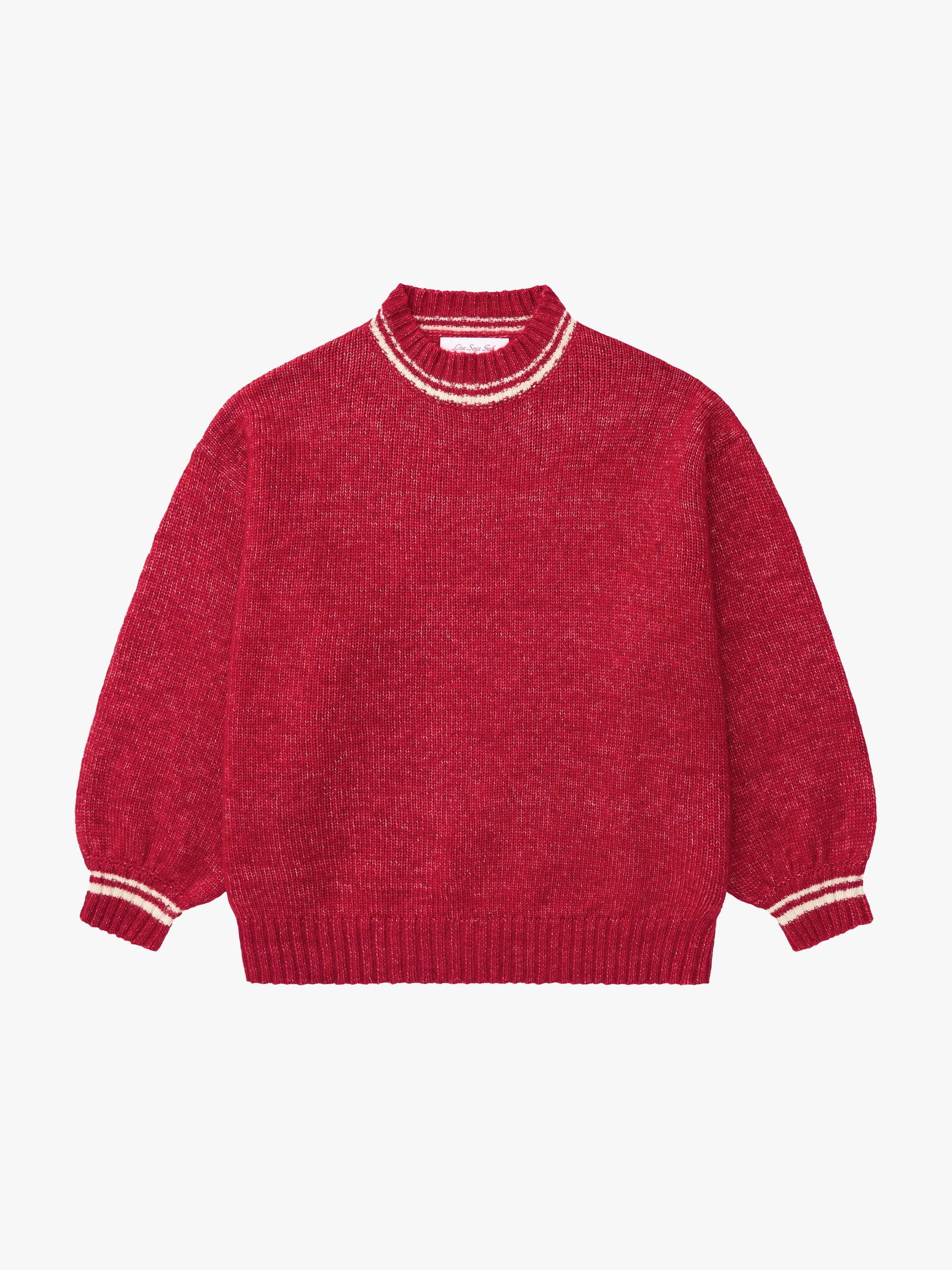 Lisa Says Gah - Shani Sweater - Cherry -