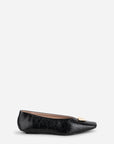 Intentionally Blank - Celda Crinkle Patent Ballet Flat -