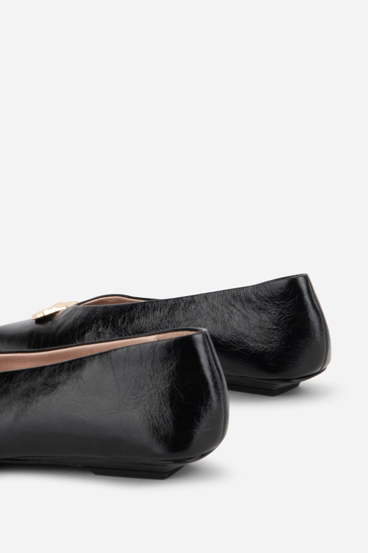 Intentionally Blank - Celda Crinkle Patent Ballet Flat -