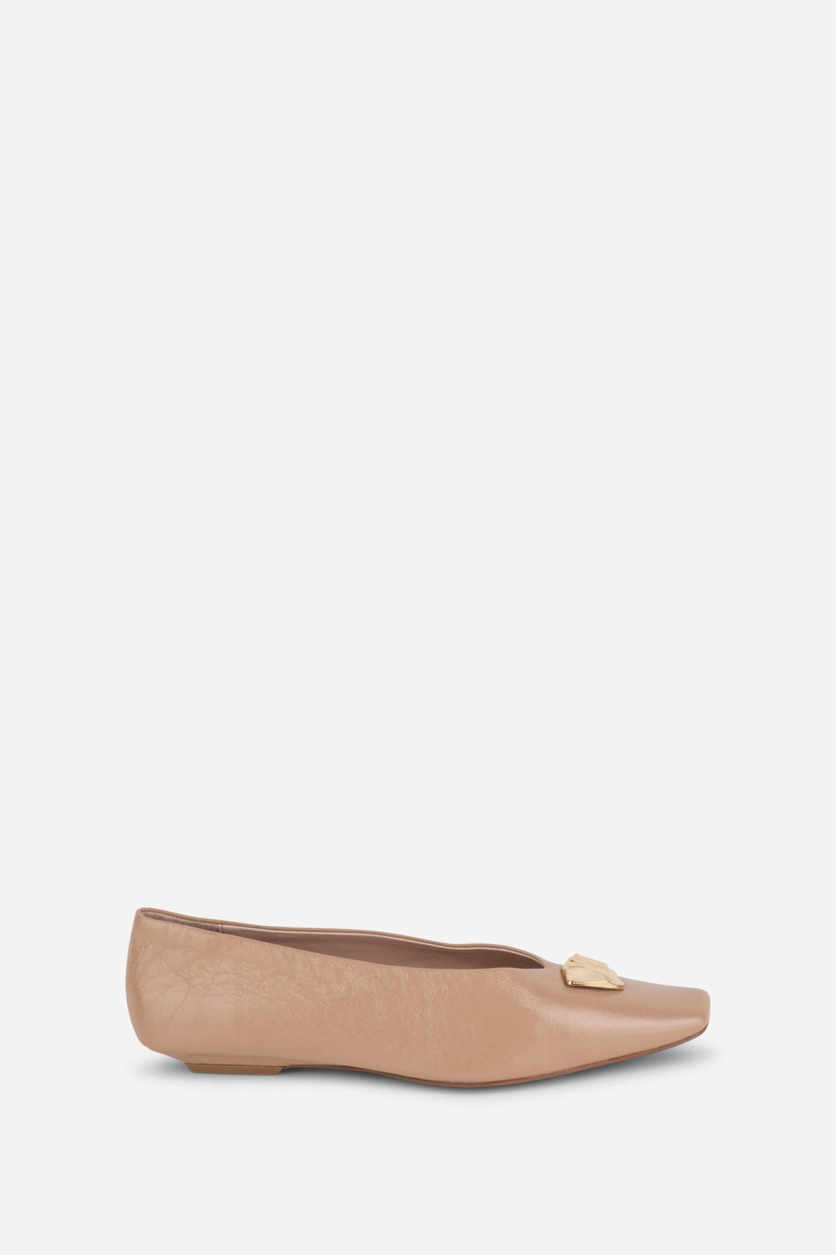 Intentionally Blank - Celda Crinkle Patent Ballet Flat -